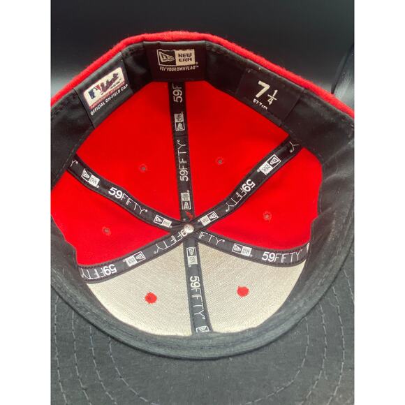 New Era 59Fifty On Field Cap Size 7 St Louis Cardinals Baseball MLB Hat USA Made - Picture 3 of 3